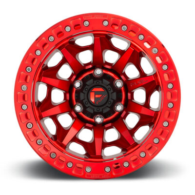 D113 COVERT(beadlock) 17X9 5X127 ET-38 CB71.5 CANDY RED