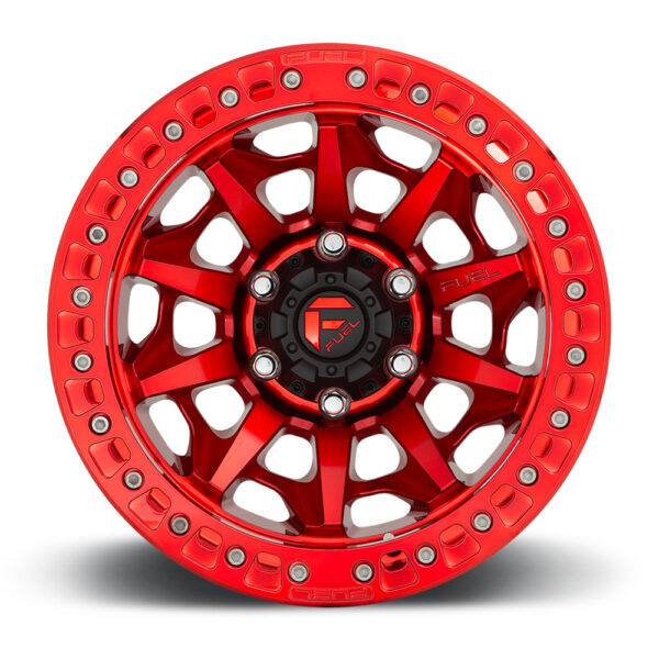 D113 COVERT(beadlock) 17X9 5X127 ET-38 CB71.5 CANDY RED - Image 2