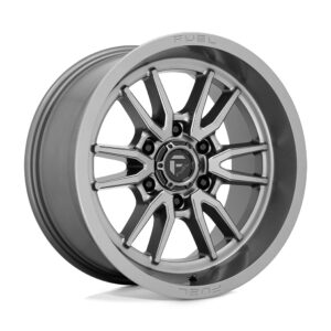 D789 CLASH 17X9 6X114.3 ET1 CB66.3 MATTE GUNMETAL