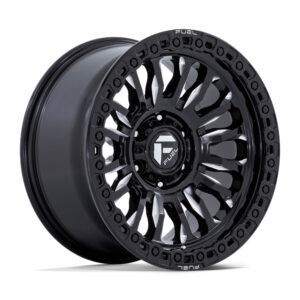 FC857 RINCON 17X9 6X139.7 ET1 CB106.1 GLOSS BLACK MILLED