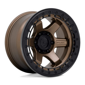 D124 BLOCK (beadlock) 17X9 6X139.7 ET-15 CB106.1 MATTE BRONZE for BLACK RING