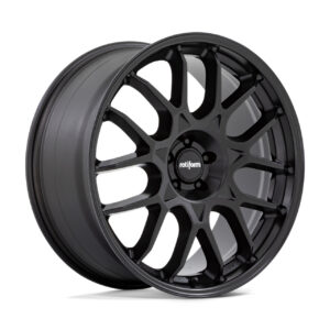 R195 ZWS 22X10 5X112 ET35 CB66 MATTE BLACK