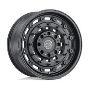 1680ARS ARSENAL 16X8 6X130 ET38 CB84.1 TEXTURED MATTE BLACK