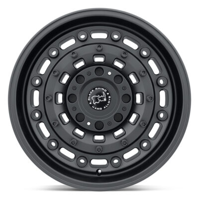 1680ARS(ARSENAL) 16X8 6X130 ET38 CB84.1 TEXTURED MATTE BLACK