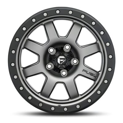 D552 TROPHY 17X8.5 5X114.3 ET-6 CB72.6 MATTE ANTHRACITE / BLACK RING