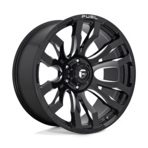 D673 BLITZ 16X8 5X139.7 ET01 CB108 GLOSS BLACK MILLED