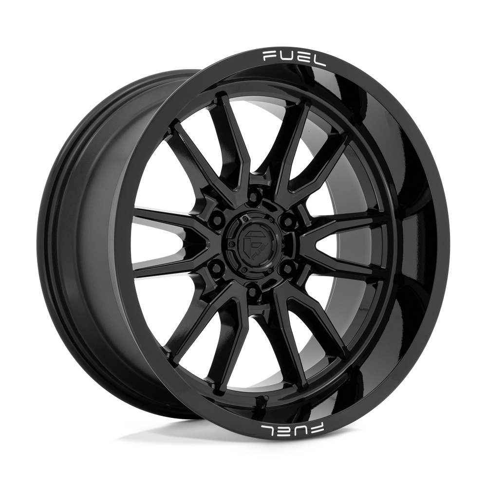 D760 CLASH 17X9 6X139.7 ET01 CB106.1 GLOSS BLACK