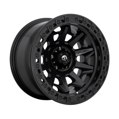 D114 COVERT(beadlock) 17X9 5X150 ET-15 CB110.2 MATTE BLACK / MATTE BLACK RING