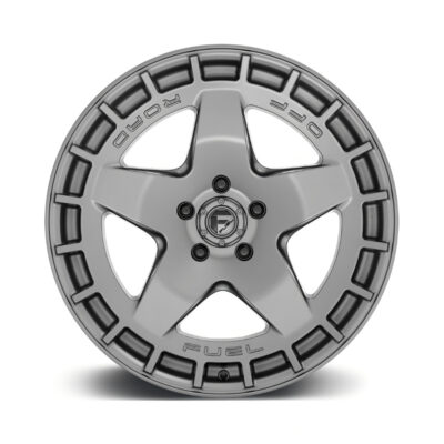D734 WARP 17X9 5X127 ET-12 CB71.5 MATTE ANTHRACITE