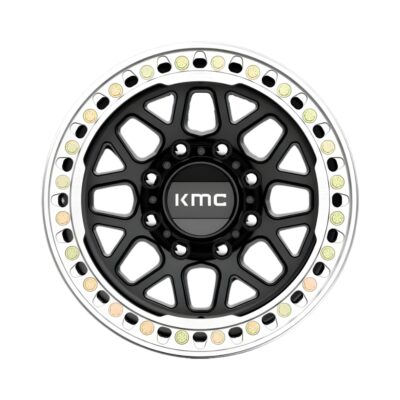 KM235 (beadlock) GRENADE CRAWL 20X10 8X165.1 ET-48 CB125.5 SATIN BLACK
