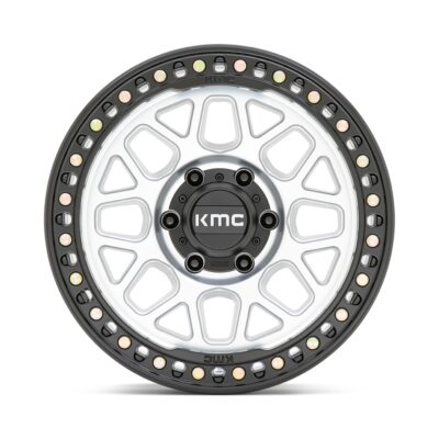 KM549 GRS 20X9 8X165.1 ET00 CB125.1 MACHINED/SATIN BLACK LIP