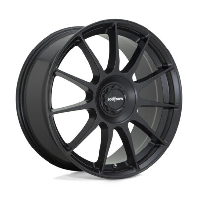 R168 DTM 19X8.5 5X112/5X120 ET35 CB72.6 MATTE BLACK