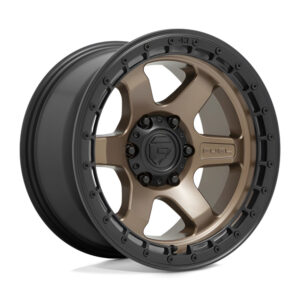 D751 BLOCK 17X9 6X139.7 ET-12 CB106.1 MATTE BRONZE for BLACK RING