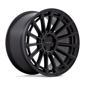 M274 Amalfi 20X9 5X108 ET38 CB63.5 Matte Black Wheel