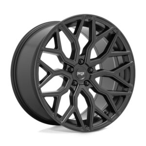 M261 Mazzanti 19X8.5 5X114.3 ET35 CB72.7 Matte Black Wheel