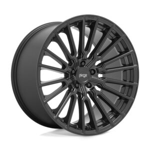 M250 Premio 20X9 5X114.3 ET35 CB72.7 Matte Black Wheel