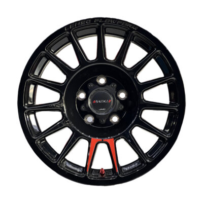 VENOM-8(VN8) 17X8.5 5X127 ET-12 CB71.5 BKW