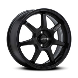 EVOLT (91E) 17X7 4X100 ET35 CB73 MKW for SATIN BLACK