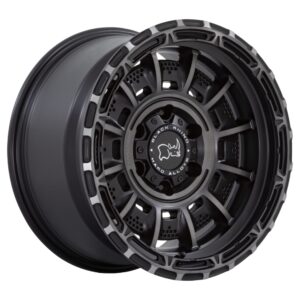 BR002 LEGION 20X10 6X139.7 ET-18 CB78.1 MATTE BLACK for GRAY TINT