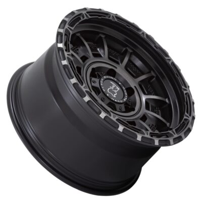 BR002(LEGION) 20X10 6X139.7 ET-18 CB78.1 MATTE BLACK / GRAY TINT