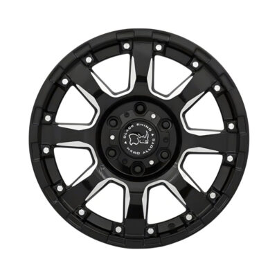 SIERRA18X9 6X135 ET12 GLOSS BK/MILL