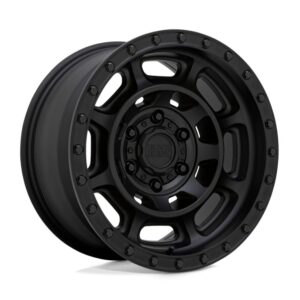 1785CNV CONVOY 17X8.5 5X127 ET18 CB71.6 MATTE BLACK