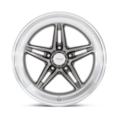 VN514 GROOVE 18X10 5X114.3 ET12 CB72 ANTHRACITE W/ DIAMOND CUT LIP