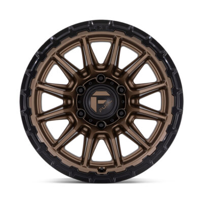 FC866 PISTON 17X9 5X127 ET-12 CB71.5 MATTE BRONZE W/GLOSS BLACK LIP