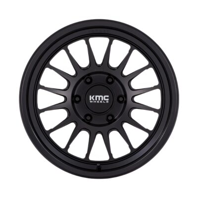 KM447 IMPACT FORGED MONOBLOCK 17X8.5 5X150 ET-10 CB110.1 SATIN BLACK