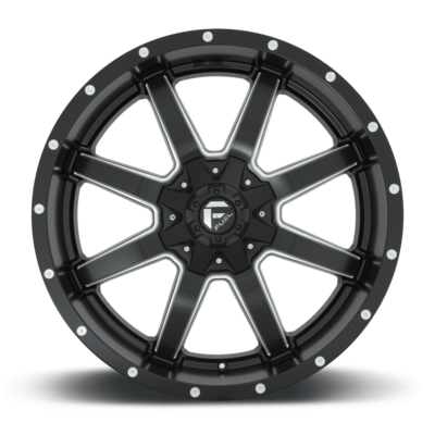 D538 MAVERICK 17X6.5 8X165.1 ET116 CB125.1 MATEE BLACK MILLED