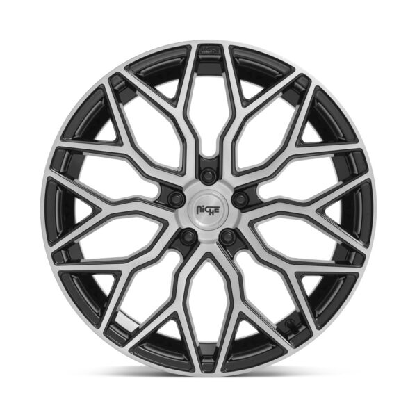 M262 MAZZANTI 20X9 5X120 ET35 CB72.5 GLOSS BLK/MACH FACE - Image 3