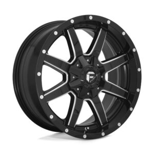 Fuel D538 MAVERICK 17X6.5 8X165.1 ET116 CB125.1 Matte Black Milled