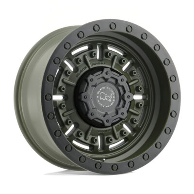 1795ABR ABRAMS 17X9.5 5X127 ET18 CB71.6 OD GREEN