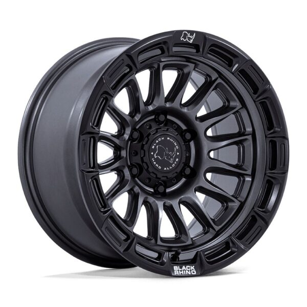 Black Rhino RIVAL 17X8.5 Matte Gunmetal Black