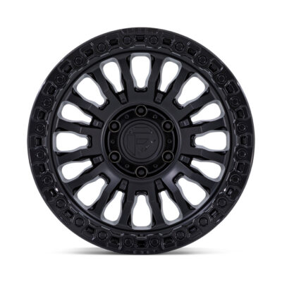 FC857 RINCON 18X9 6X139.7 ET-12 CB106.1 MATTE BLACK/GBK RING