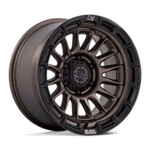 Black Rhino RIVAL 17X8.5 Burnt Bronze Matte Black Lip