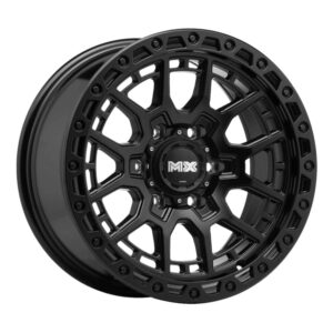 MX-GRAVEL(M0G) 16X8.5 6X114.3 ET00 CB66.1 SATIN BLACK