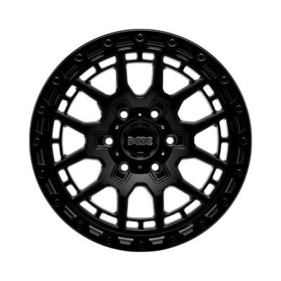 MX-GRAVEL(M0G) 16X8.5 6X114.3 ET00 CB66.1 GLOSS BLACK