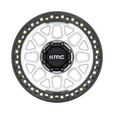 KM549 GRS 17X9 8X180 CB124.2 ET18 MACHINED W/SATIN BLACK LIP