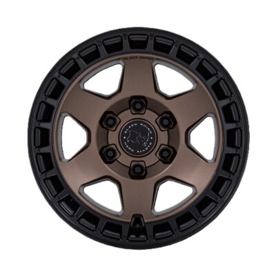 BR022 BAHARI 17X9 6X139.7 ET40 CB106.1 MATTE BRONZE/MATTE BLACK LIP