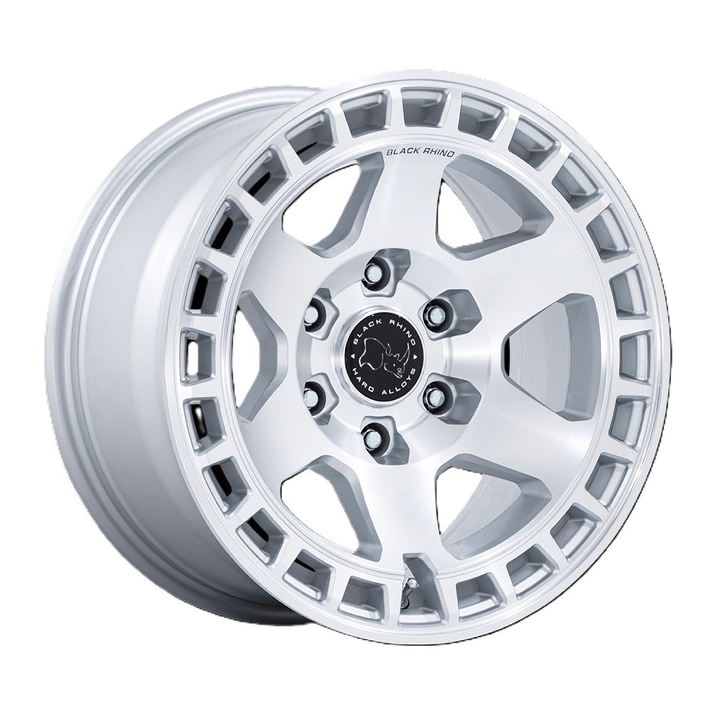 BR022 BAHARI 17X8.5 6X139.7 ET25 CB106.1 GLOSS SILVER for MACH FACE