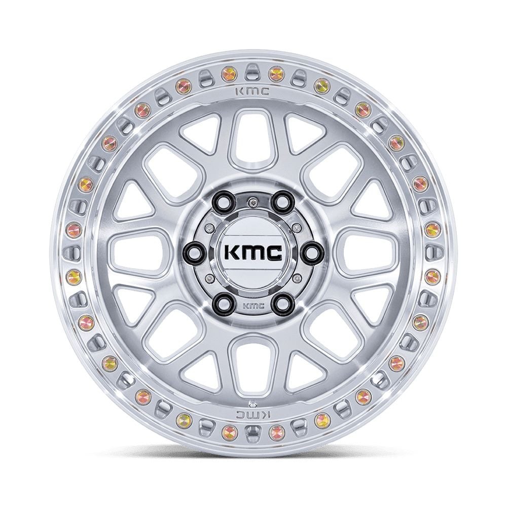 KM549 GRS 17X9 6X139.7 ET-12 CB106.1 GLOSS SILVER _ MACHINED FACE (2)
