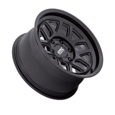 KM446 MESA FORGED MONOBLOCK 17X8.5 6X139.7 ET-10 CB106.1 SATIN BLACK