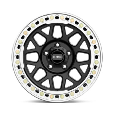 KM235(beadlock) GRENADE CRAWL 17X8.5 5X127 ET00 CB71.5 SATIN BLACK