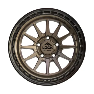 BAJA 17X9 5X127 ET-12 CB71.5 MATTE DESERT BRONZE/MATTE BLACK RING