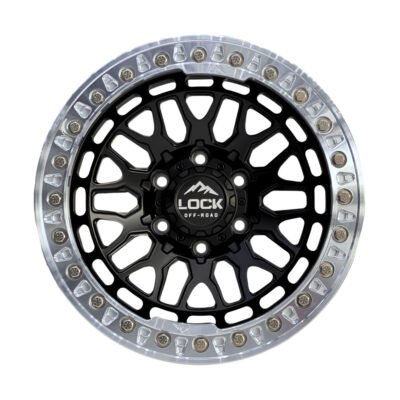 INVADER (FORGED beadlock) 17X9 6X139.7 ET-38 CB110 MATTE BLACK