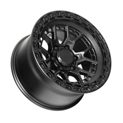 COMMANDO 17X9 6X139.7 ET00 CB106.1 MATTE BLACK / MATTE BLACK RING