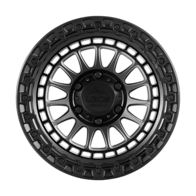 MOJAVE 17X8.5 6X139.7 ET25 CB95.10 MATTE BLACK / MATTE BLACK RING