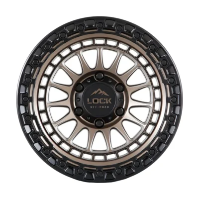 MOJAVE 17X8.5 6X139.7 ET25 CB95.1 MATTE BRONZE/MATTE BLACK RING