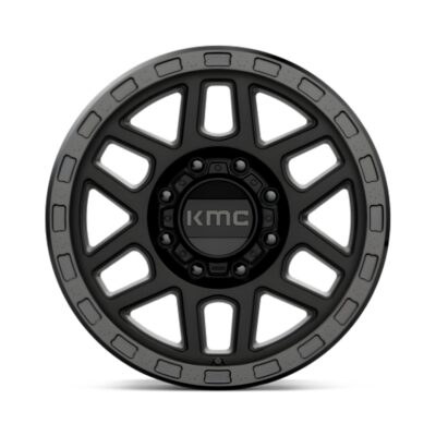 KM544 MESA 17X9 8X165 ET18 CB125.5 SBK/GLOSS BLACK LIP
